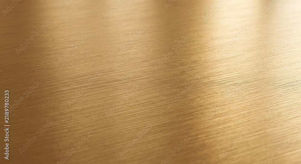 Fototapeta premium Brushed Gold Metal Texture