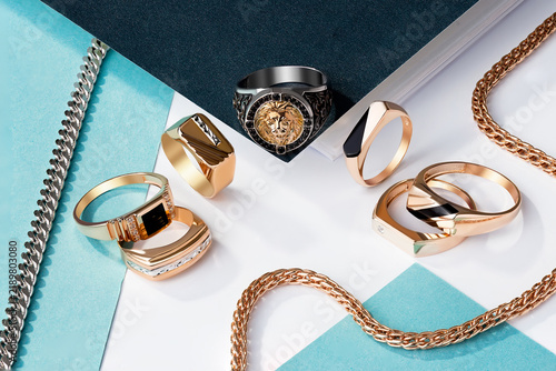 Принти на полотні Elegant jewelry set