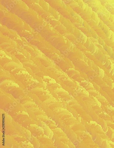 Obraz na płótnie Textura abstracta de nubes doradas y amarillas