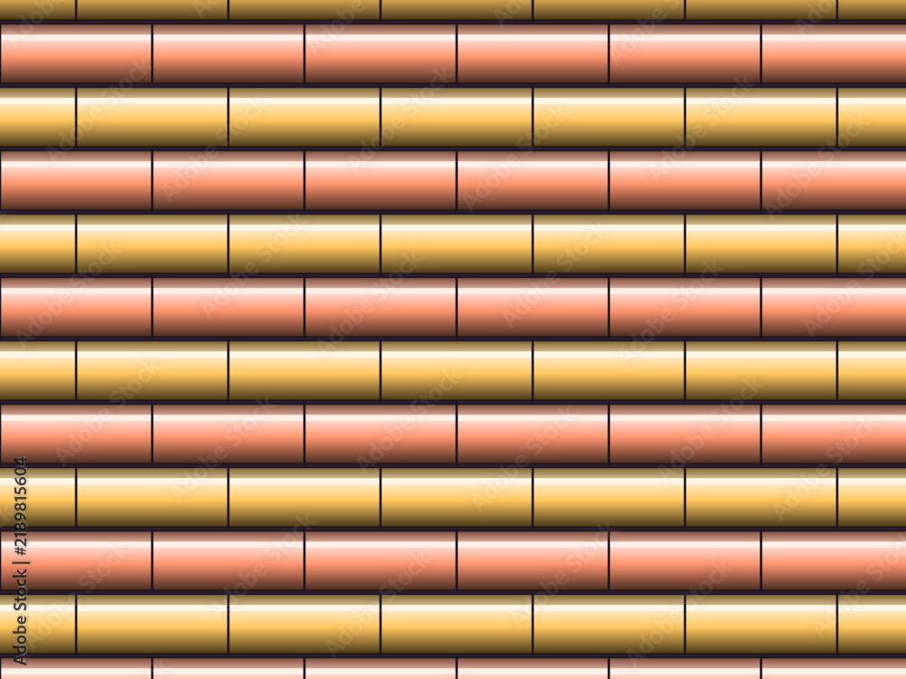 Obraz premium Puffer Quilted Texture Inflated Padded Squares Background
