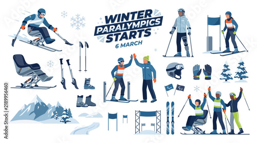 Winter Paralympics set with disabled athletes competing in winter sports