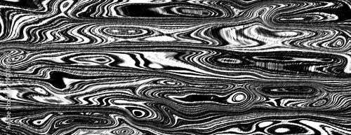 Abstract wood grain pattern in monochrome with swirling lines and organic textures