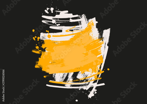 Abstract trendy universal artistic banner template . Design for cover, invitation, banner, placard, brochure, poster, card, flyer and other Vector illustration 