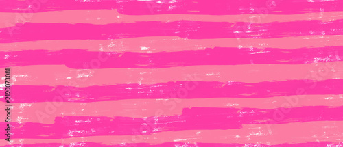 Obraz na płótnie Pink and Rose Horizontal Brush Stroke Texture