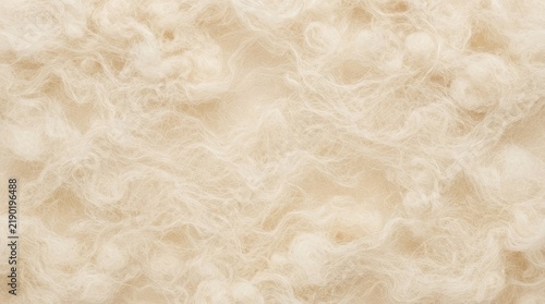 Creamy textured background of delicate fibers