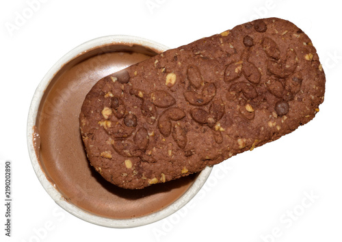 biscuit et crème chocolat, PNG fond transparent