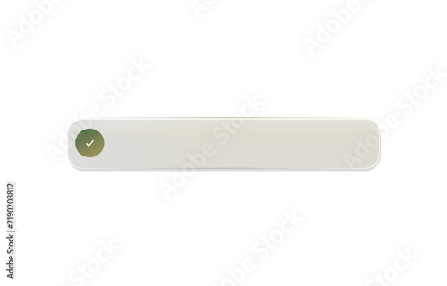 Abstract Glass Toast Compact Design Element Vector