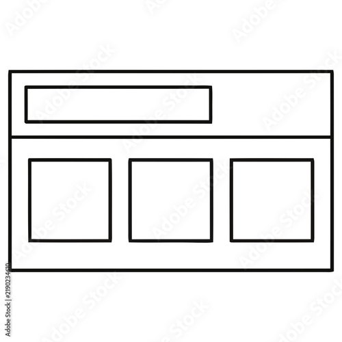Simple Web Page Layout Outline