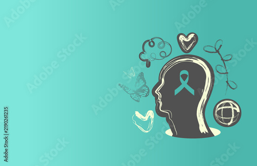 Canvastavla World Mental health day concept
