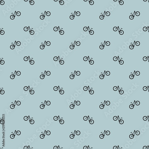 Bicycle Icon Repeat Background Design