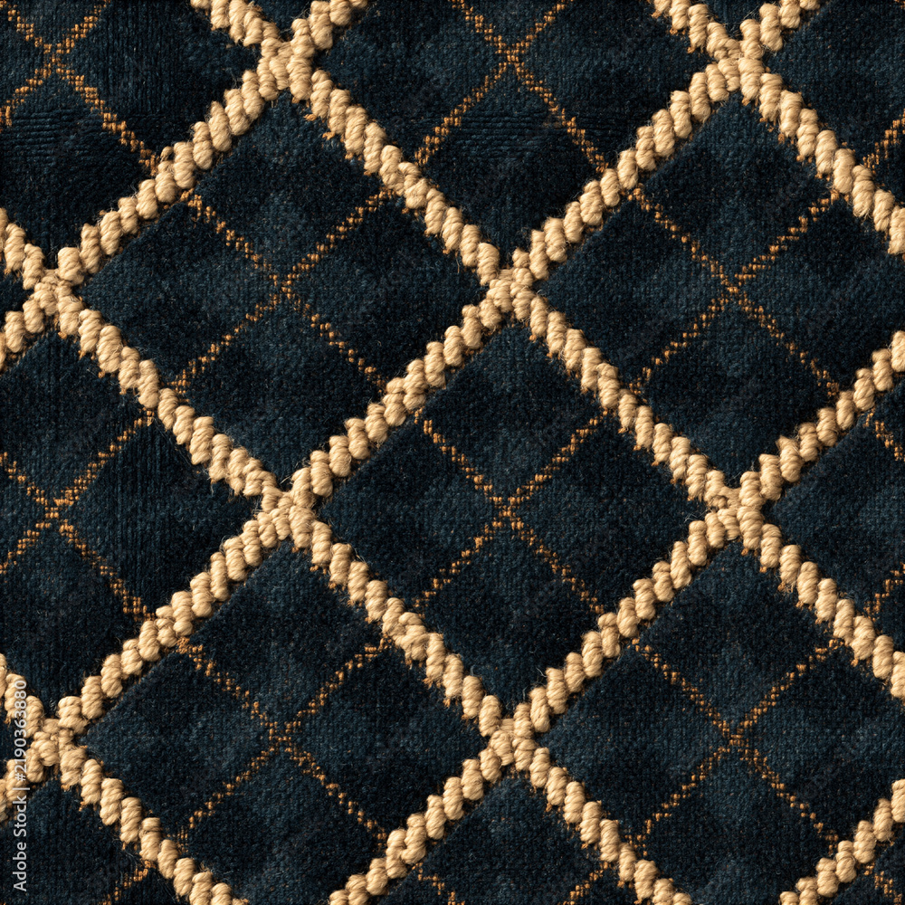 Fototapeta premium Seamless pattern seamless argyle pattern creating a luxurious textile surface with interwoven lines, ideal for backgrounds and design elements