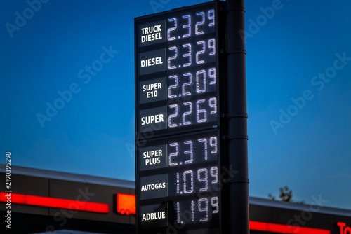 Photography Spritpreise Türkheim Bayern
