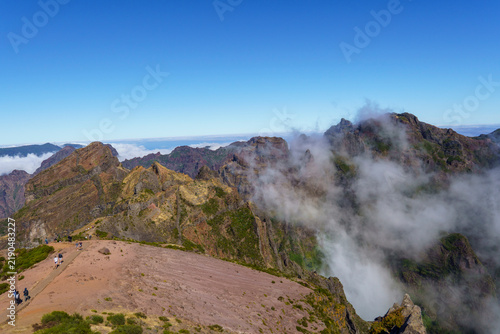 Paesaggio da pico do Arieiro