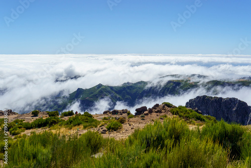 Paesaggio da pico do arieiro
