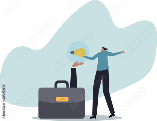 Startup incubator, funding business since early bird or beginning, success business idea or innovation,life and employment of people.flat design.