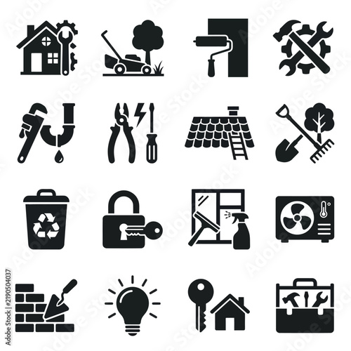 Tools and Equipment for Home Maintenance and Repair Work.
