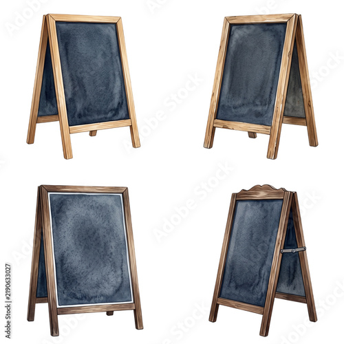 blackboard with chalk