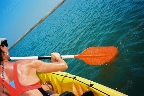 Kayaking on Calm Water