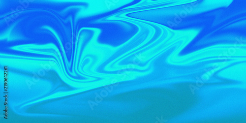 Fotografie Abstract Blue Liquid Swirl Pattern with Fluid Waves and Flowing Texture
