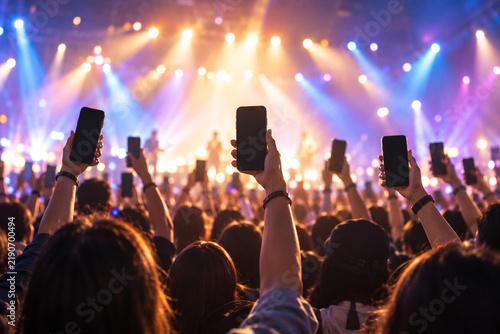 Audience phone lights