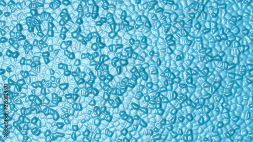 Tapety artystyczne Detailed blue cell pattern background