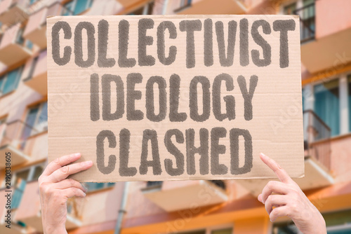 Bild auf Leinwand "Collectivist Ideology Clashed" Communist system fundamentally opposed Lithuanian individualism and traditions