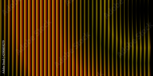 Foto Abstract background of vertical golden light streaks and dark shadows with a rhy