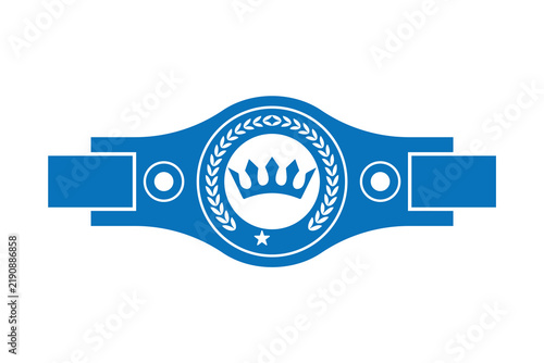 Boxing Championship Belt Icon, Champion belt, sports boxing Champion belt icon,