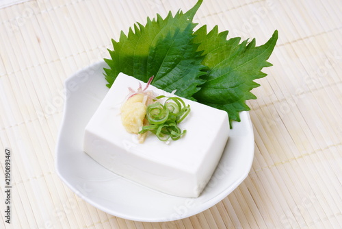 冷奴　豆腐