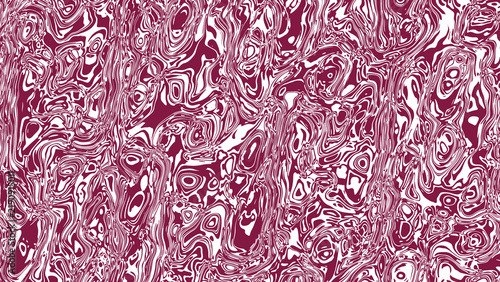 Abstract Burgundy and White Liquid Marble Swirl Texture Pattern