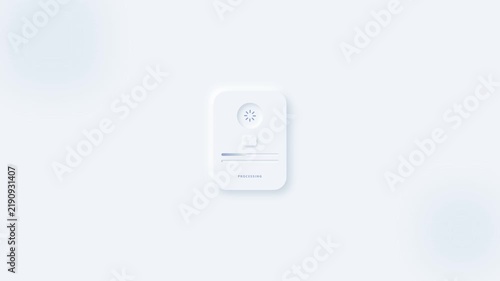 Smooth Pop Up Glass Card with Soft Rounded Corners