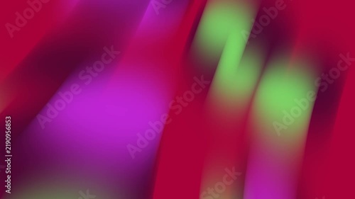 Abstract Vibrant Gradient Background with Neon Green and Purple Soft Blurred Motion Strokes