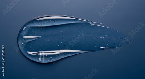 Close up view of two clear plastic forks submerged in water droplet on transparent background