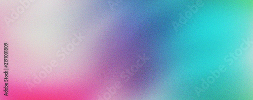 Quadro su tela Abstract grainy gradient background with soft pink and blue hues