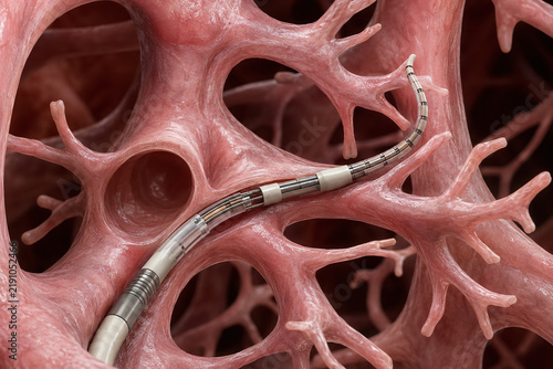 Steerable Catheter Navigating Distal Bronchial Airways