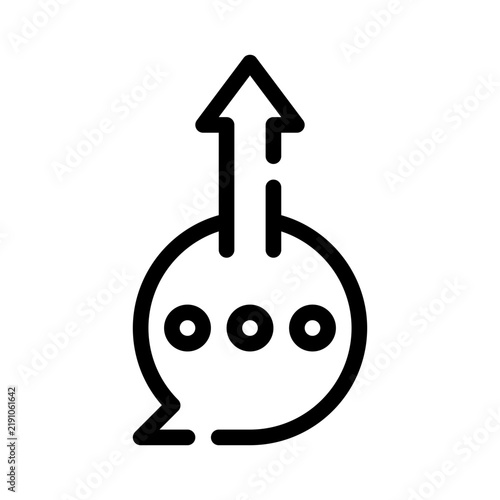 outbox line icon