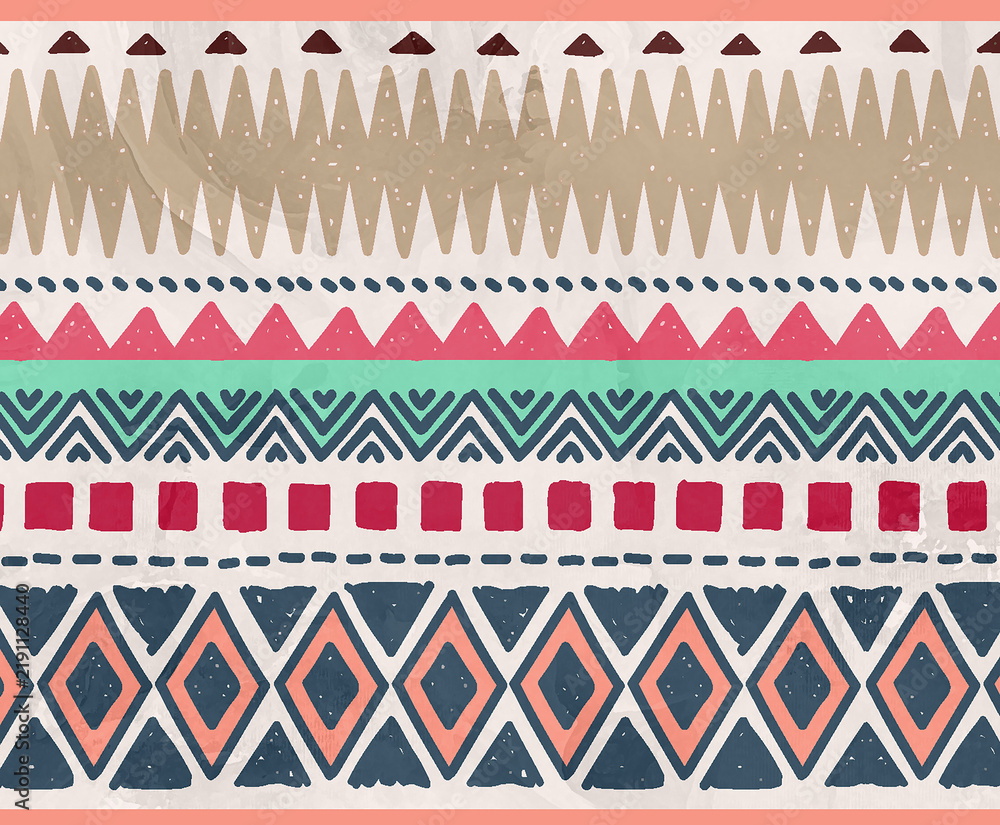 seamless pattern with fishes