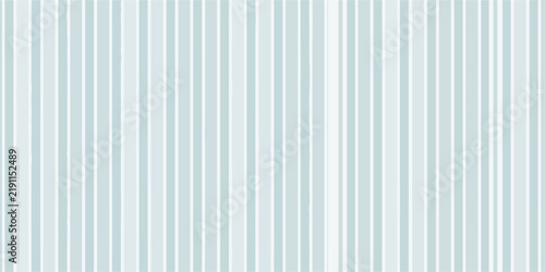 Seamless geometric pattern background featuring thin vertical stripes in pastel baby blue and white