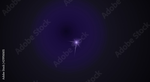 Starburst, Abstract Purple Light Burst Design. Cosmic Explosion Illustration, Vibrant Energy Concept