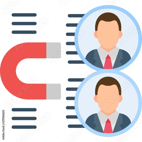 Customer Engagement Icon Vector Element
