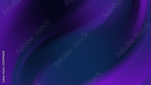 Abstract purple and blue gradient waves with smooth curves