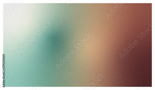 Grainy Mesh Gradient Teal Rust Vector Background