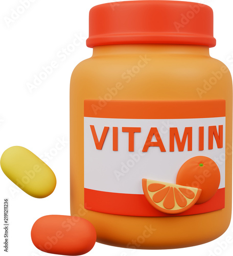Obraz na płótnie nutritional supplement