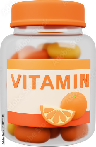 Obraz na płótnie nutritional supplement