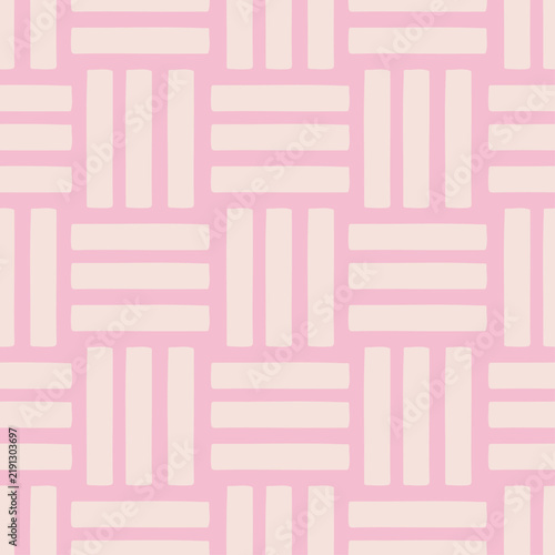 Playful Pastel Abstract Patterns with Hand-Drawn Textures, Curved Lines, Checks, and Dots for Retro-Inspired Textiles, Wrapping Paper, and Branding