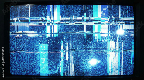 Futuristic Digital Data Interface and Cybersecurity Technology Screen