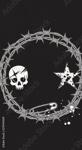 Barbed Embrace: A Glimmer of Resilience