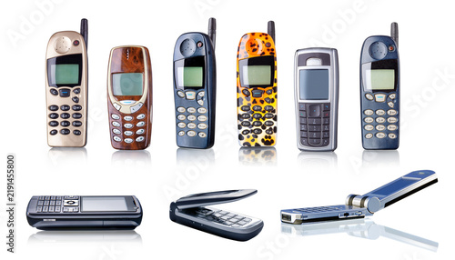 various mobile phones