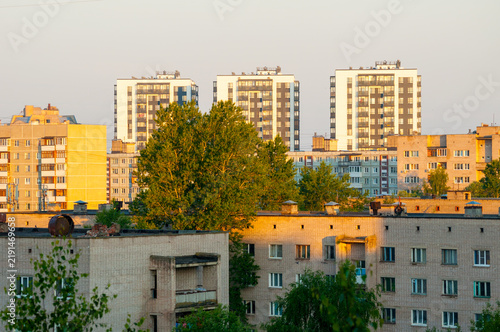 Fotografía City landscape background