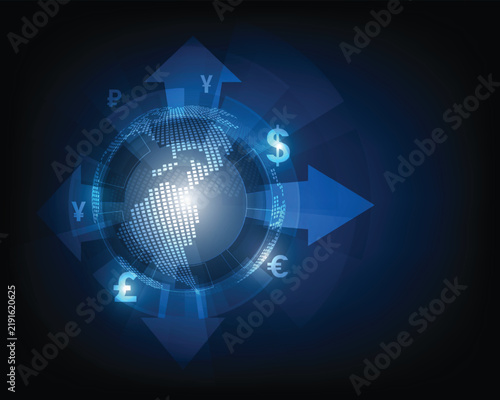 Currency exchange  business  stocks  international